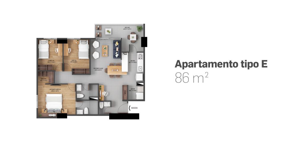 Apartamento Tipo E