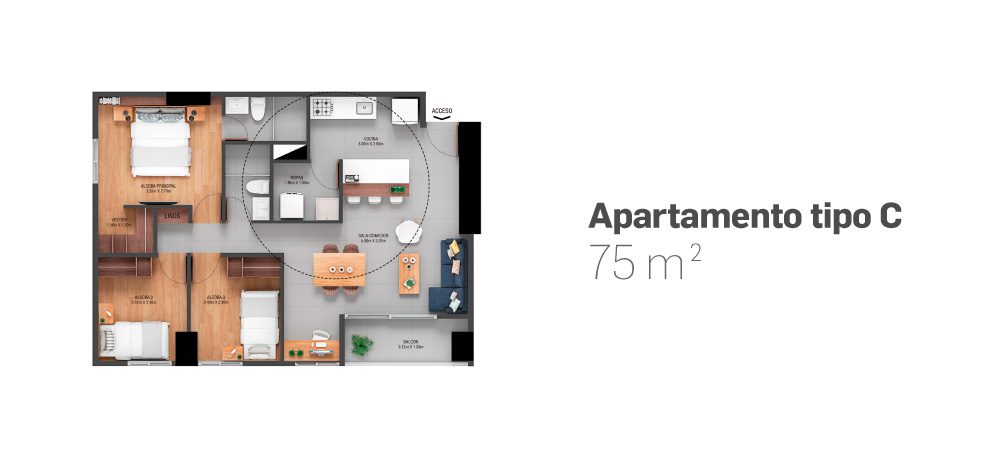 Apartamento Tipo C