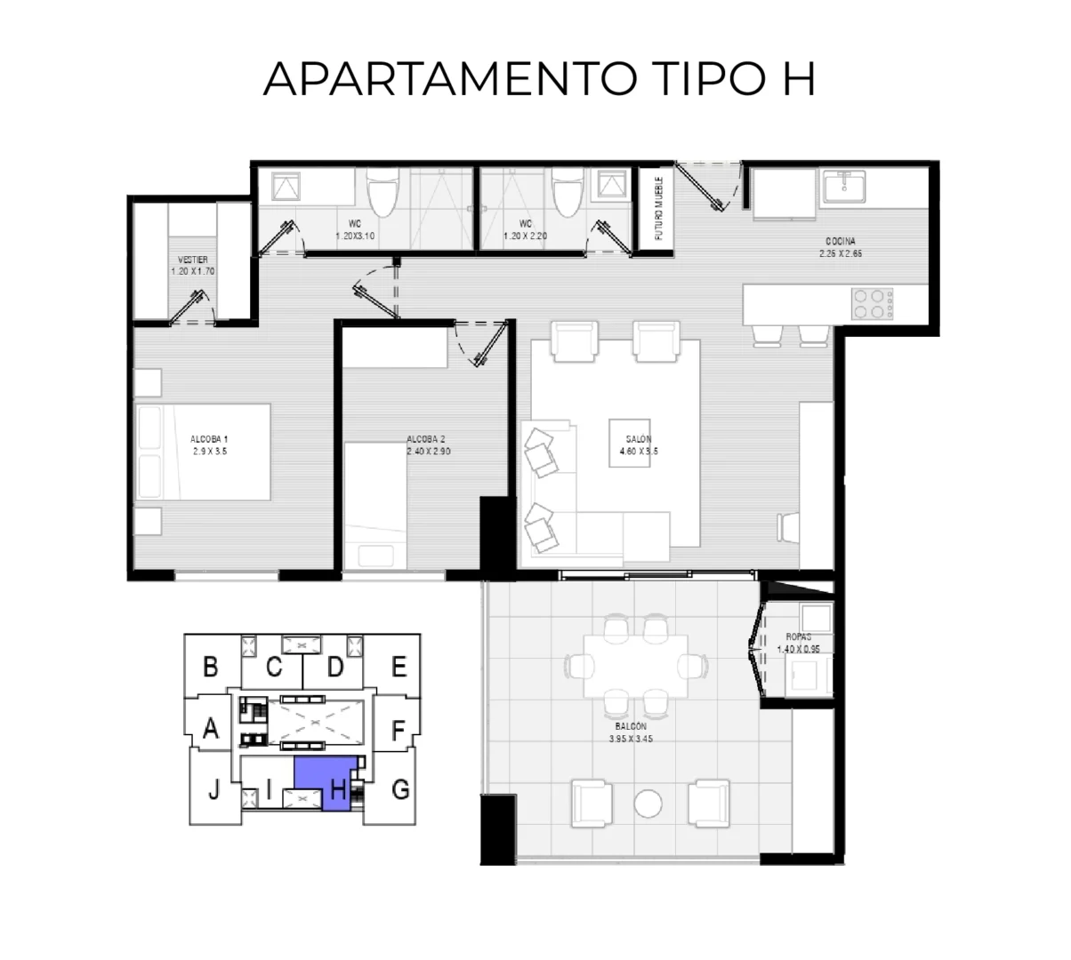 Apartamento Tipo 3