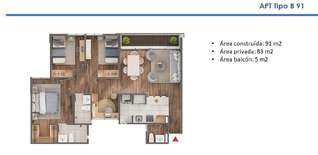 Apartamento Tipo 4