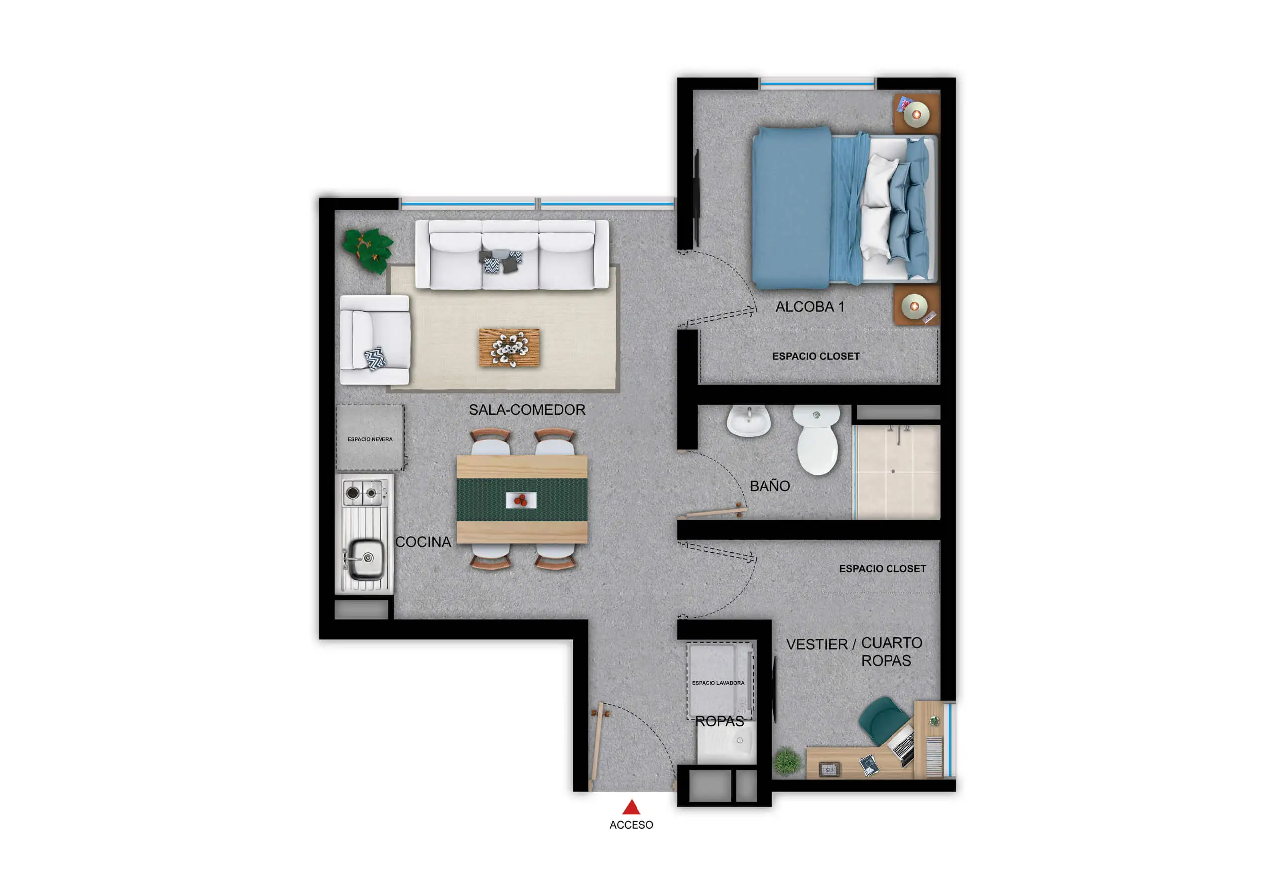 Apartamento Tipo 2