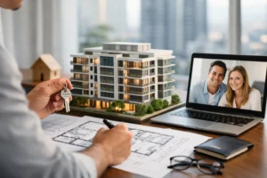Comprar apartamento sobre planos desde el exterior